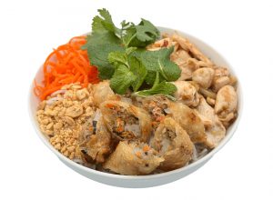 Bo Bun Poulet avec Nem