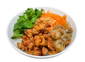 Bun nem au porc grillé façon Saigon