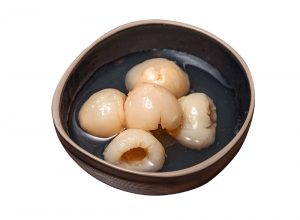 Litchis au sirop Lychees