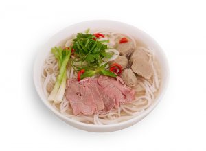 PHO au boeuf avec boulettes