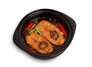 Poisson mijoté au caramel