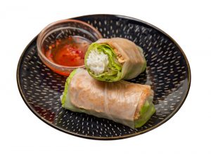 Rouleaux printemps végétarien au tofu