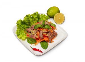 Salade de boeuf à la citronnelle